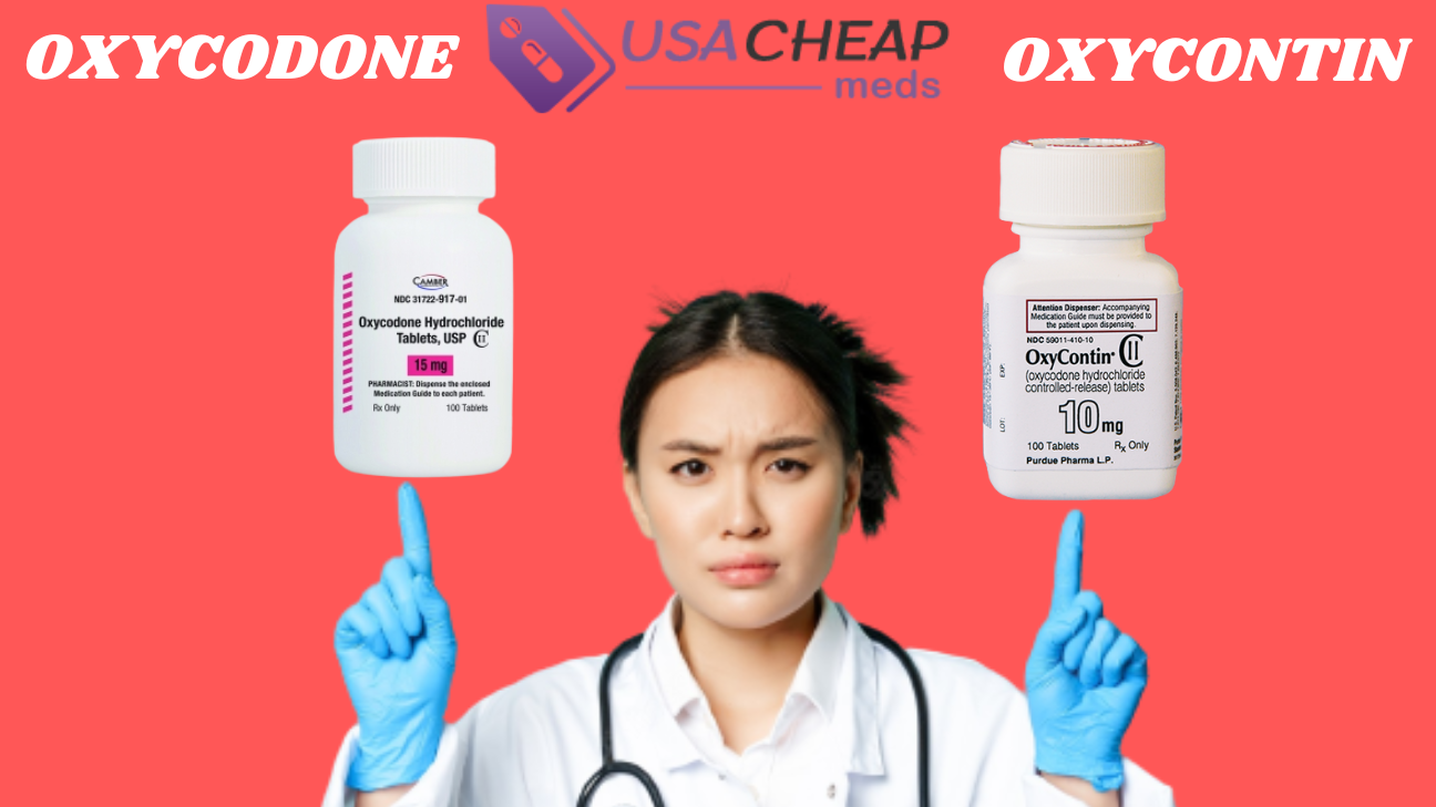 What is the Difference Between oxycontin and oxycodone